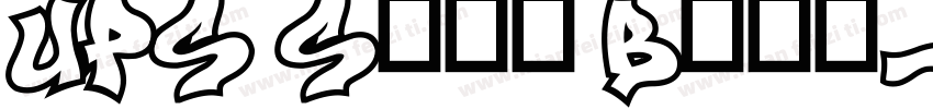 UPS Sans Bold字体转换